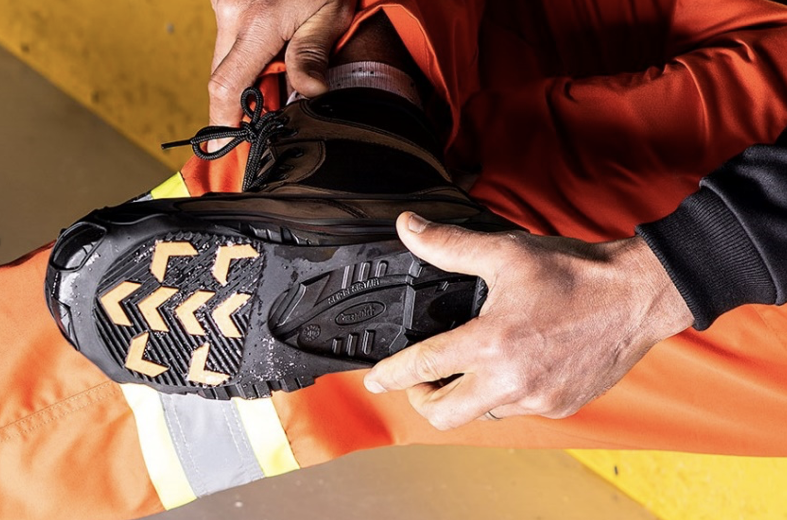 SureWerx’s Due North Indoor/Outdoor Spikeless Traction Aids. (Image courtesy of SureWerx)